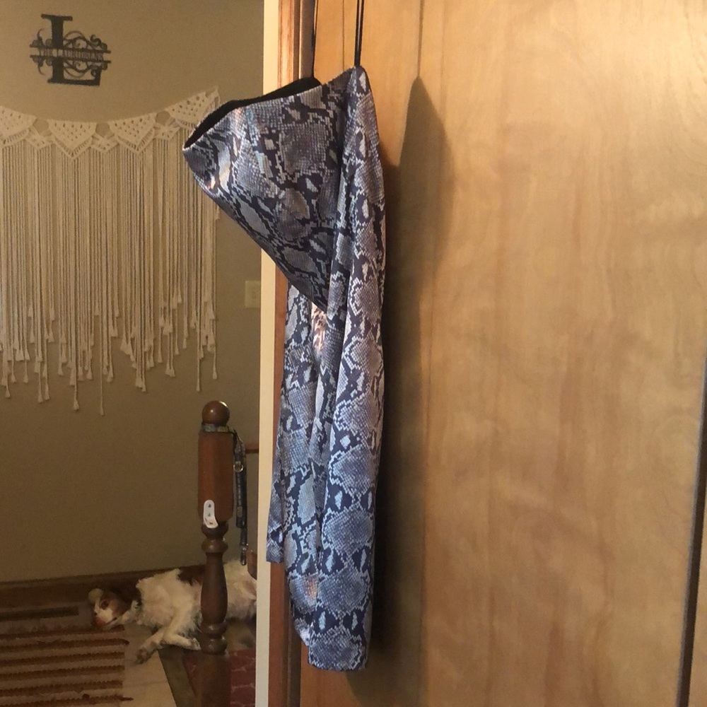 Vintage Strapless Hugo Buscati in Snake Skin - Picture 14 of 16